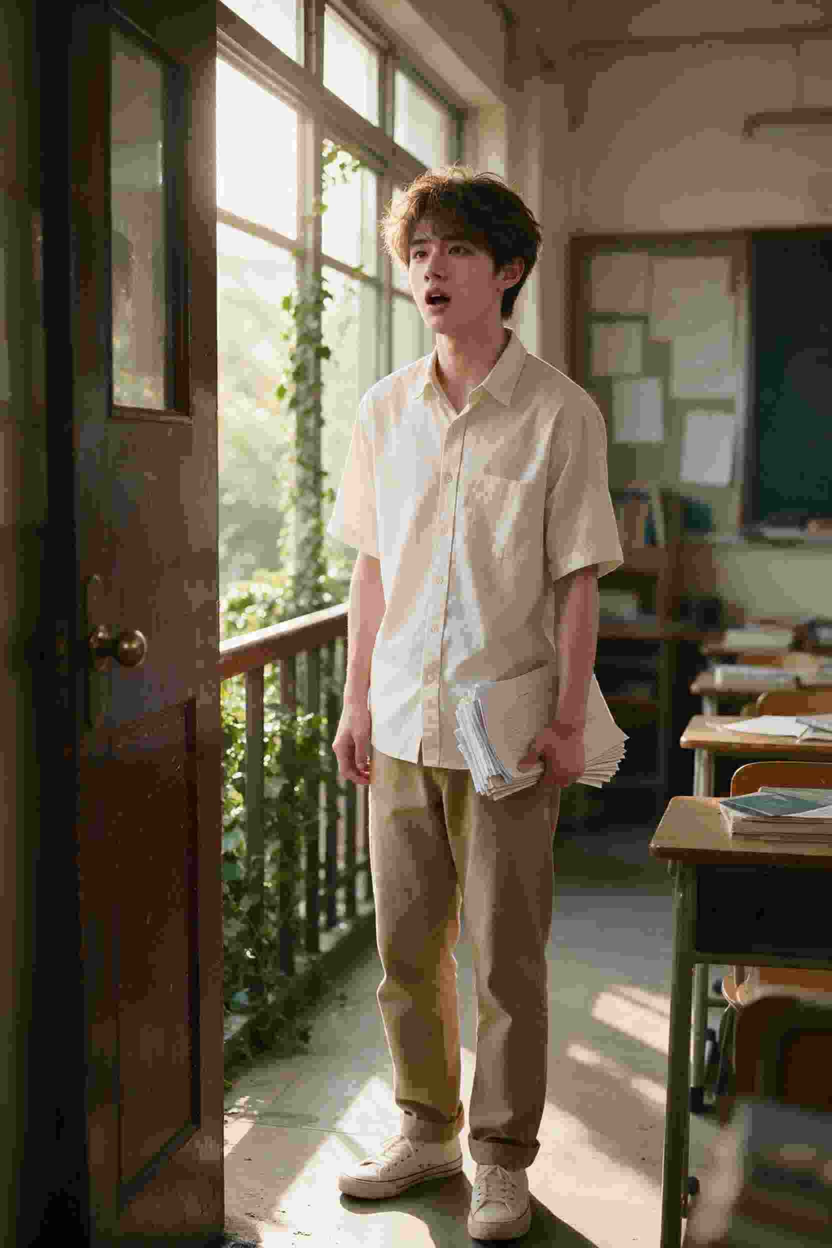 穿越古代学古武